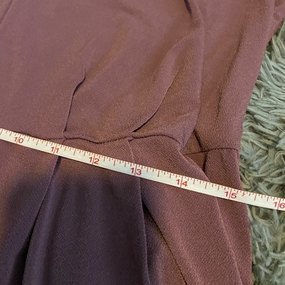 New Mauve Jumpsuit Romper 1X - Picture 6 of 7